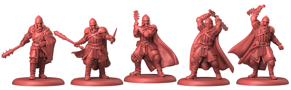 A Song of Ice and Fire : Tabletop Miniatures Game - Lanister Gold Cloaks